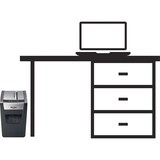 thumbnail of Destructora Rexel Momentum X312SL, negro/plata