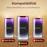 thumbnail of 5x 9H Panzerglas für iPhone 12 HD KLAR echtes Tempered Glass Panzerfolie Displayschutz Schutzglas Hartglas Schutzfolie Screen-Protector