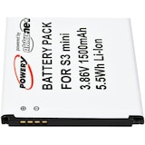 thumbnail of Akku für Samsung Galaxy S3 mini/ GT-I8190/ Typ EB-FIM7FLU