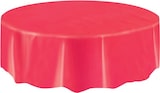 thumbnail of Tischdecke rot rund