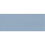 thumbnail of Nappe en toile cirée carreaux bleu – Ronde Ø 110 cm – Livraison roulée sur tube