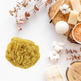 thumbnail of Naturschwamm Badeschwamm Meeresschwamm – Weich, saugfähig, langlebig, 3 Stück, Natur, ca. 140mm