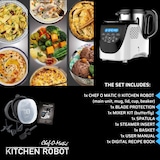 thumbnail of Best Direct Chef O Matic Kitchen Robot, Küchenmaschine mit Kochfunktion, 1200 Watt, 3,00 l Schüssel, mit Dampfgaraufsatz, digitale Waage