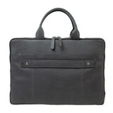 thumbnail of Laptoptasche Leder Rate 15 ", dunkelgrau