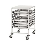 thumbnail of Chariot à glissières 7 niveaux GN 2/1 | Bartscher - 300093