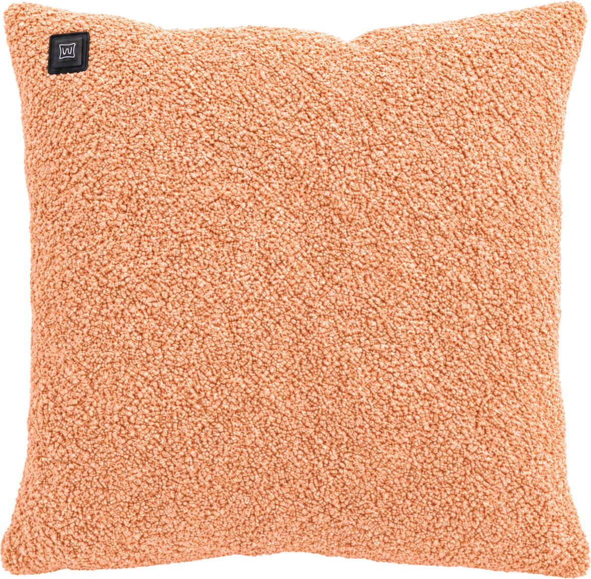 Kabelloses Heizkissen mit Akku (10.000mAh) - Teddy-Boucle Beige - Wärmekissen 45x45cm inkl. 2,5m USB-Kabel