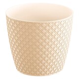 thumbnail of Prosperplast - ORIENT 5,4-l-Blumentopf – 21,8 x 21,8 x 19,3 cm in Cremefarbe