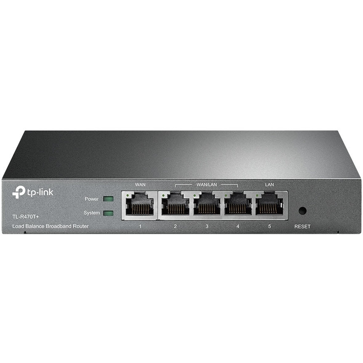 TP-Link TL-R470T+ 5-Port Multi-WAN Loadbalance Breitbandrouter