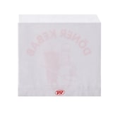 thumbnail of WISEFOOD 4000 Stück - Papier Kebab-Beutel - bedruckt 16 x 16 cm