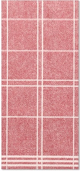 thumbnail of 5 lots de 50 Serviettes "ROYAL Collection" pliage 1/6 48 cm x 33 cm bordeaux "Kitchen Craft"