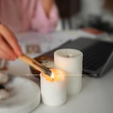 thumbnail of COM-FORT HOUSE- Velas Blancas | Pack velas de 6 Unidades | Velas 6x15cm | Tealight | Velas Decorativas Sin Perfume |