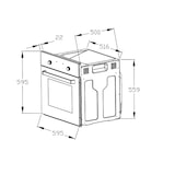thumbnail of PKM Einbauherdset BIC3-I GK IX-2, EEK:A, Glaskeramik
