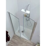 thumbnail of Porta Doccia Saloon 6mm Anticalcare H200 Trasparente - 100 cm
