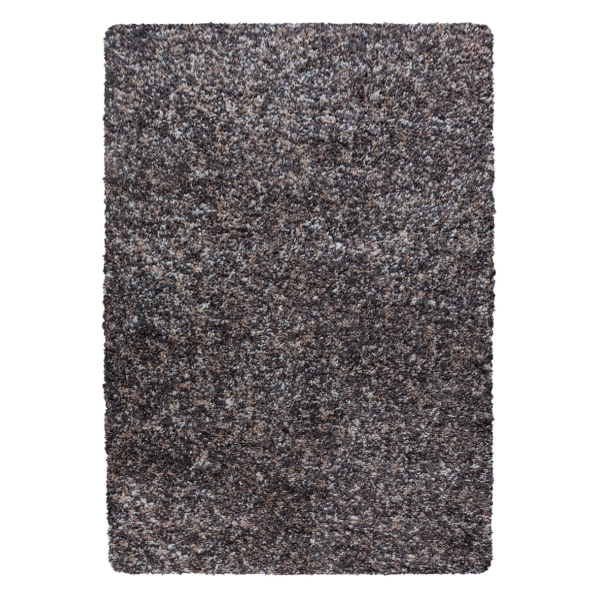 Carpetsale24 Hochflor Teppich 280x370 cm Taupe – XXL Shaggy Langflor, Meliert, Flauschig & Pflegeleicht, Jute-Rücken – Für große Wohn- oder Esszimmer