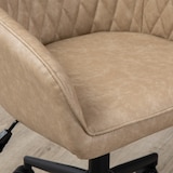 thumbnail of Vinsetto Cadeira de Escritório Operativa de Couro PU com Altura Ajustável e Função de Inclinação 59x60x90-100 cm Marrom