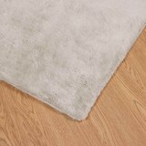 thumbnail of vidaXL Nep Konijnenbont Tapijt Olite Beige 80 x 150 cm Polyester