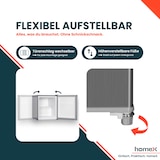 thumbnail of homeX Mini Gefrierschrank, Gefriertruhe klein - 33L Nutzinhalt, 4-Sterne Gefrierbox, Mini Freezer, Tiefkühlschrank