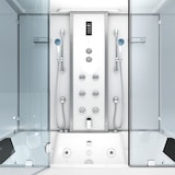 thumbnail of Kombination Badewanne Dusche K80-WS-EH-A-EA Duschtempel 100x180 cm OHNE Zusatzoption