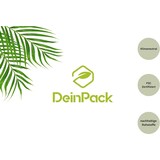 thumbnail of DeinPack 25 Riffelbecher 400 ml doppelwandig  to Go Pappbecher aus braunem Kraftkarton  Kaffeebecher