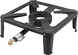 thumbnail of Fornello A Gas GPL 5,5 kW con Bruciatore in Ghisa Struttura a 4 Piedi Stabile Design Compatto Ideale per Campeggio Outdoor Giardino 30x30x11,5 cm Nero