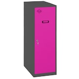 thumbnail of Metallschrank Single mini zerlegt 1 Tür ANTHRACITE/ROSE 915x300x500 mm (Höhe x Länge x Breite)