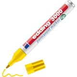 thumbnail of edding 3000 Permanentmarker 100% Recycelt Mittel Rundspitze 1,5 - 3 mm Gelb Nachfüllbar Wasserbeständig