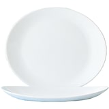 thumbnail of 12 x Steak-Teller flach RESTAURANT UNI 30 cm  Höhe 30 mm, Durchmesser 300 X 261 mm Arcoroc Blanc gehärtet 