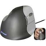 thumbnail of Evoluent Vertical Mouse 4 VM4R Ergonomische Maus USB Optisch Schwarz, Silber 6 Tasten 2800 dpi Ergon