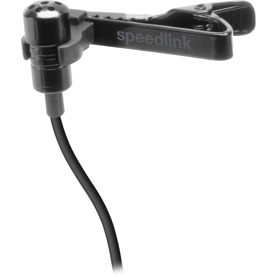 SPEEDLINK SPES Clip-On Microphone, black