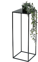 2x DanDiBo Blumenhocker Metall Schwarz Eckig 62,5 cm Blumenstnder  Beistelltisch 434 Blumensule Modern Pflanzenstnder Pflanzenhocker | METRO