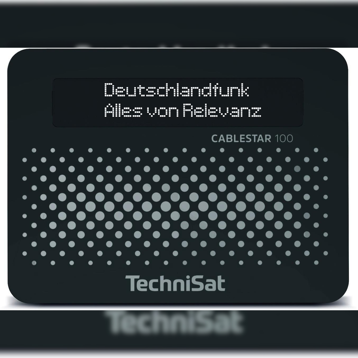 TechniSat CABLESTAR 100 DAB+ Kabelradio Adapter schwarz