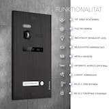 thumbnail of HD Video Türsprechanlage mit Smartphone App für 1 Familienhaus, 4x Monitor, Balter EVO HD WLAN Black