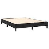 thumbnail of vidaXL Boxspringbett mit Matratze & LED Schwarz 140x190 cm Samt