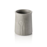 thumbnail of Besteckbehälter Mare, Ø 11 cm, Höhe 14,5 cm, Beton, Ethylenvinylacetat