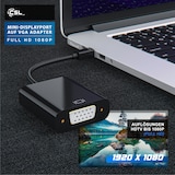 thumbnail of CSL MiniDP zu VGA Adapter, Full HD Anschluss für Monitor, Beamer