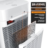thumbnail of Brandson Heizlüfter 2000W, Keramikheizlüfter mit Fernbedienung, energiesparend & leise, Überhitzungsschutz, Automatische Abschaltung, Umkippschutz