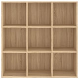 thumbnail of vidaXL Bücherregal Sonoma-Eiche 98x29x97,5 cm Holzwerkstoff