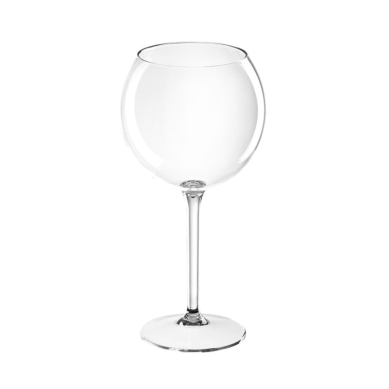 MONOUSO - Gin Tonic Gläser Plastik TT Wiederverwendbar 650ml (6 Stück)