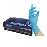 thumbnail of 1000 Nitras SUPREME NITRILE Nitrilhandschuhe | Gr. M | blau | Einweghandschuhe