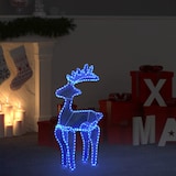 thumbnail of Rentier Weihnachtsdekoration mit Mesh 306 LEDs 60x24x89 cm