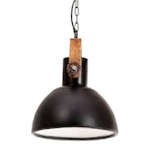 thumbnail of vidaXL Hängelampe Industriestil 25 W Schwarz Rund 30 cm E27