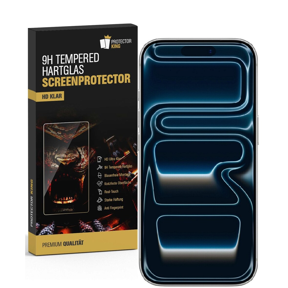 6x 9H Panzerglas für iPhone 17 Pro Max HD klar echtes Tempered Glass Displayschutz Schutzglas Schutzfolie Screen-Protector