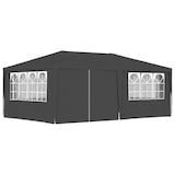 thumbnail of vidaXL Partytent met zijwanden professioneel 90 g/m² 4x6 m antraciet