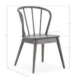 thumbnail of Pack 2 chaises Brisa en bois coleur chêne