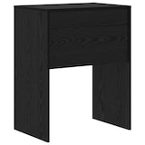 thumbnail of vidaXL Bureau Anders Zwart eiken 60 x 40 x 76 cm Bewerkt hout