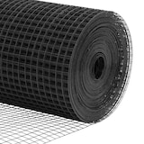 thumbnail of vidaXL Zaunpfosten Grau 25 x 0,8 m (12 x 12 mm Mesh) Stahl und PVC