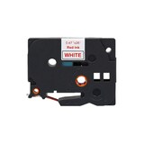 thumbnail of Brother TZe232 Generic Laminated Label Tape - Texto vermelho sobre fundo branco - Largura 12mm x 8 metros