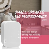 thumbnail of Artsound Universais, altifalante de parede de 2 vias, 3,0 e 0,5 polegadas, 20-60W, branco (2pcs)