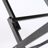 thumbnail of Mesa para exterior plegable cuadrada, Aluminio color antracita, Tamaño: 70x70x71 cm