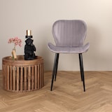 thumbnail of Giulia eetkamerstoel velvet grijs